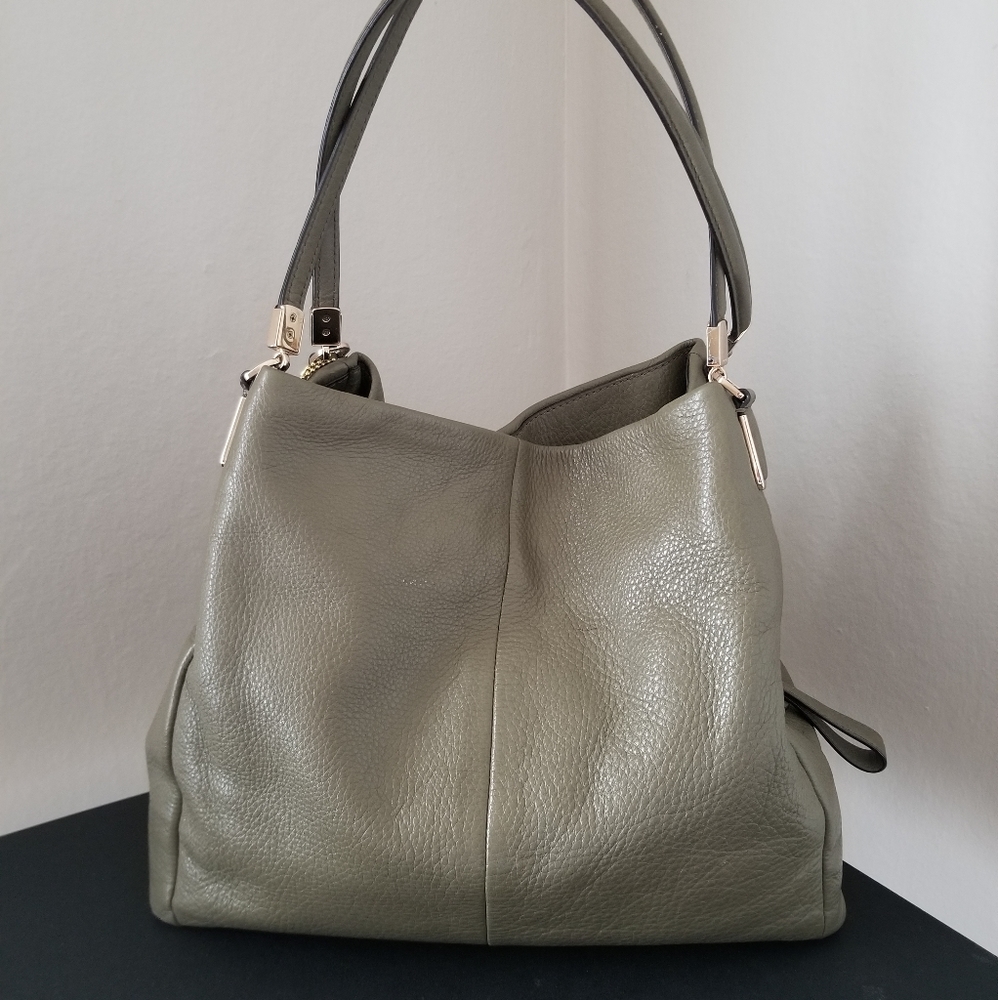 Coach Soft Pebble Leather Tote